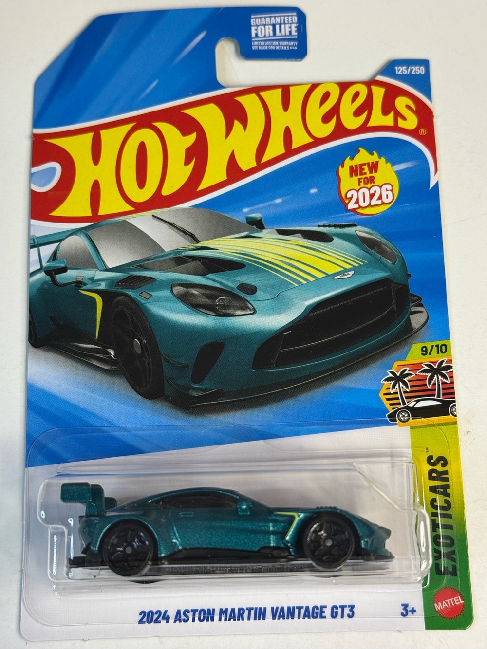 Hot Wheels New for 2026 2024 ASTON MARTIN VANTAGE GT3 HW: EXOTICS 9/10